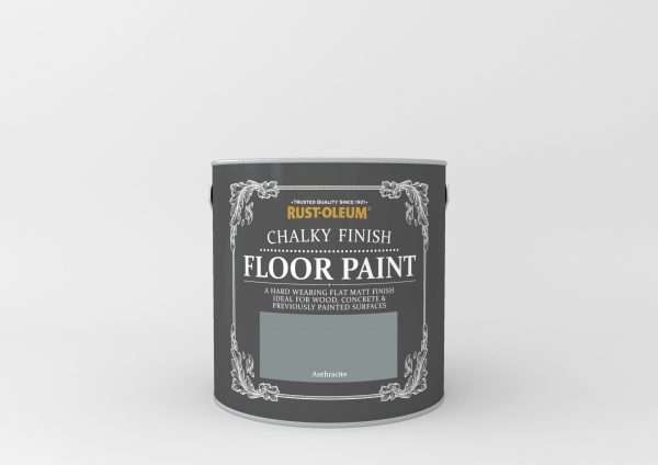 Rust Oleum Chalky Finish Floor Paint 25ltr Decor 8 Stornoway